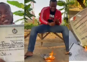 Why I burnt my certificates- A Nigerian graduate