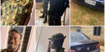 Police arrests four fake soldiers in Lagos