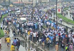 Lagos Residents protest Against economic hardship