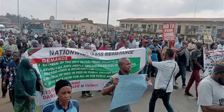 Nigeria Labour Congress Protests Nationwide Against Economic Hardship