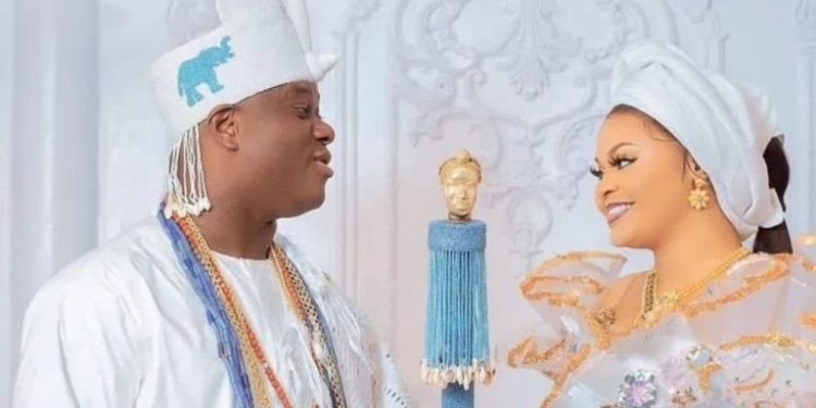 The Ooni of Ife and queen welcome the arrival of twins