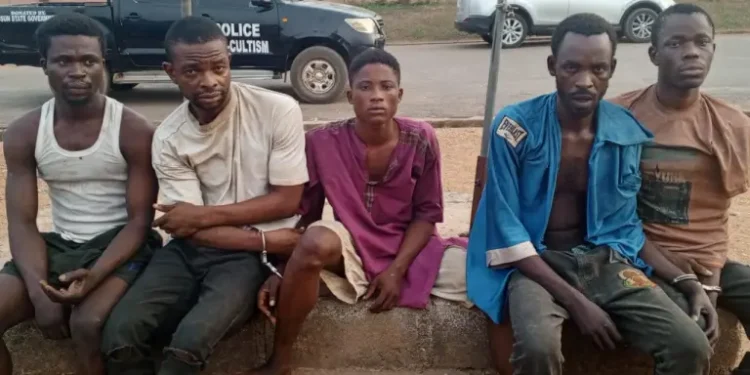 Police arrest suspected cultist with 155 ammunitions and four local weapons In Osun