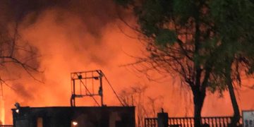 Lagos market catches fire again