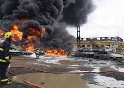 Gas Explosion Injures Pregnant Woman and Others in Lagos