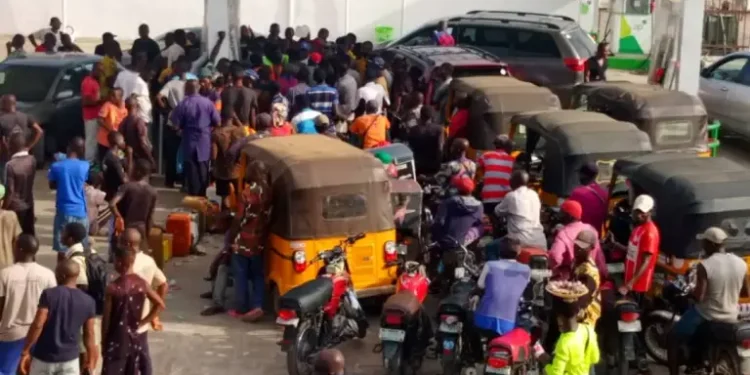 Lagosians faces transport struggles due to fuel scarcity