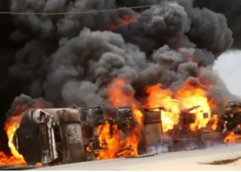 No casualty was recorded as Petrol tanker explodes in Lagos-Ibadan expressway