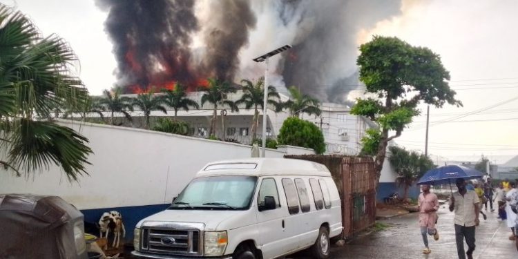 Fire Breaks Out at Christ Embassy Church Headquarters in Lagos