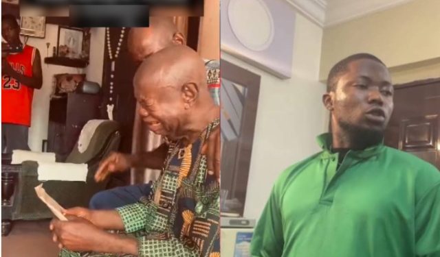 Veteran Nigerian Singer Mike Ejeagha Moved to Tears as 1986 Hit Song Goes Viral via Brain Jotter