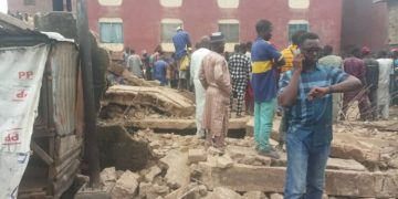 Building Collapse in Osogbo:Three Trapped, Two Rescued