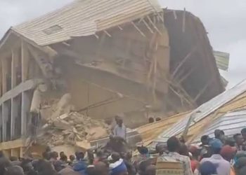 Jos- Many trapped as two-storey building school collapsed in Plateau state