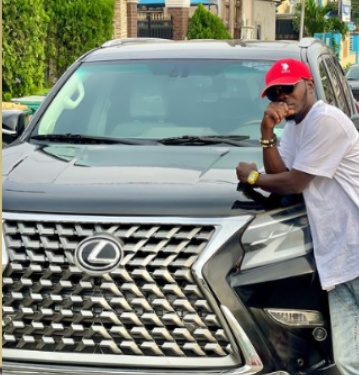Actor Ijebu Receives Flood of Congratulations as he showcases his Brand New Lexus SUV