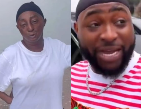 “You resemble Aunty Ramota”- Davido’s fans reacts after seeing his new wig cap