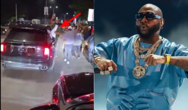 Fans Welcome Davido and Chioma Back from luxurious Honeymoon with Street Celebration