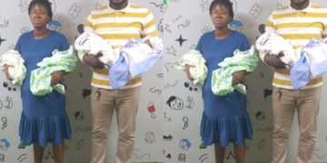 Nigerian Couple with Quadruplets Receives N19 Million in Donations and Support