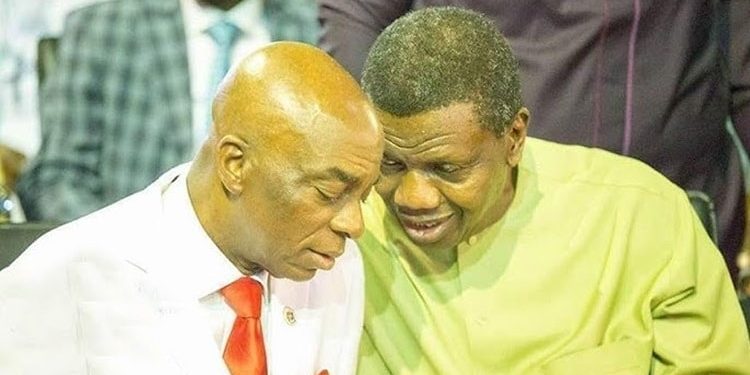 Pastor Adeboye Celebrates Bishop Oyedepo on His 70th Birthday