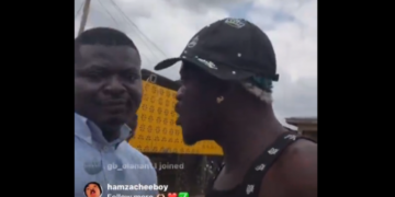 Mixed reactions as Portable slaps man preaching at his bar