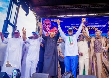 Senator Monday Okpebholo Leads in Edo State Governorship Election as INEC Awaits Final Results