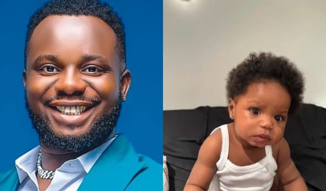 “Like Father like daughter”- Reactions as Sabinus reveals adorable pictures of his Daughter