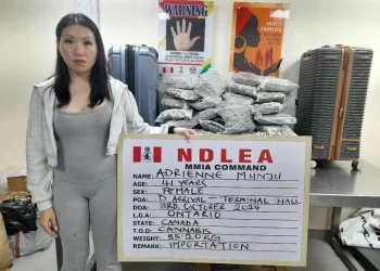 Canadian Woman Arrested at Lagos Airport for drug trafficking