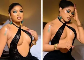 Bobrisky hospitalised after complaining of breast pain in detention