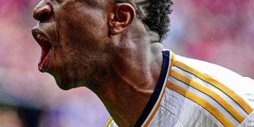 Vinicius Junior Reacts as Rodri Wins 2024 Ballon d’Or Award