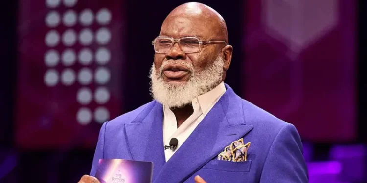 Bishop T.D. Jakes Faces Health Emergency After Delivering Sermon