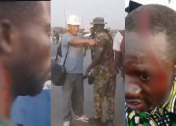 Chinese National Allegedly Instructs Nigerian Soldier to Assault Two Workers in Lagos for Trying to Use His Toyota Hilux Back Cabin