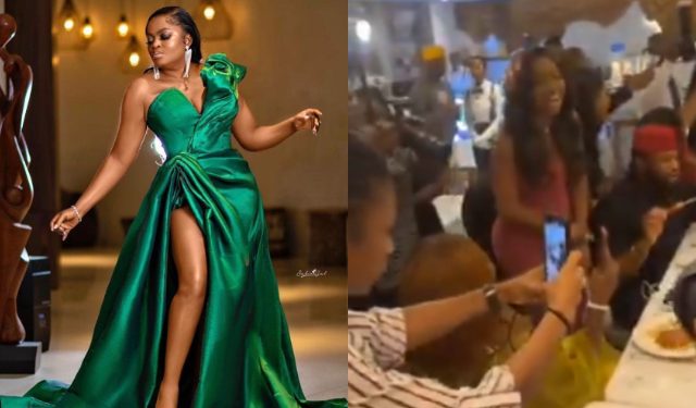 Funke Akindele hosted a private Dinner for her upcoming movie, Everybody loves Jennifer