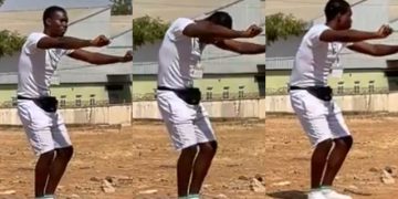 Soldier at NYSC Camp Punishes First-Class Graduate for Questioning Him About Broken Phone