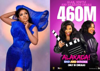 Toyin Abraham’s Alakada Bad and Boujee Hits ₦460 Million at the Box Office