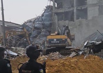 Two Dead, 14 Rescued in Lagos Building Collapse