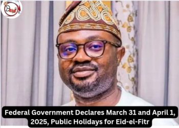 Federal Government Declares March 31 and April 1, 2025, Public Holidays for Eid-el-Fitr