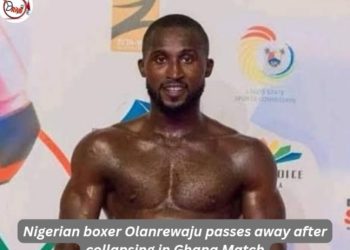 Nigerian boxer Olanrewaju passes away after collapsing in Ghana Match