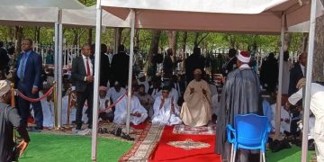 Eid-El-Fitr: President Tinubu, Shettima Join  Prayers In Abuja