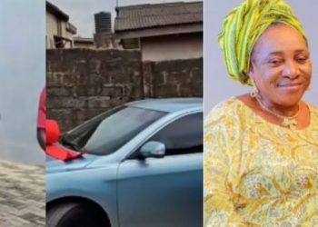 Biola Adebayo Surprises Veteran Actress Dupe Jayesimi with a Car on Mother’s Day