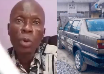 Man Accuses Delta State Police of Converting His Stolen Car into a Patrol Vehicle