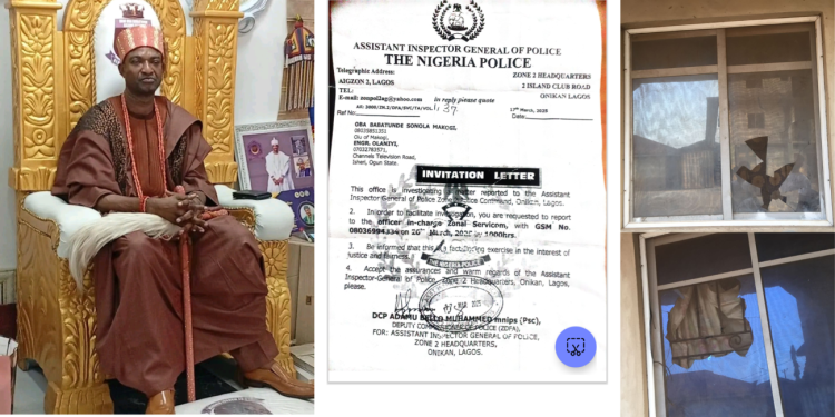 Ogun Monarch Allegedly Deploys Cultists to Terrorize Makogi Residents and Destroy Property