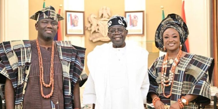 Tinubu Hosts Alaafin of Oyo at the State House
