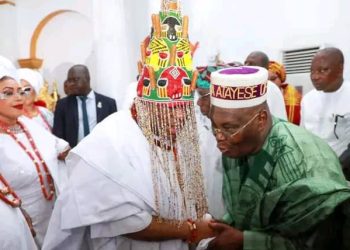 Breaking: Adeleke, Obasanjo, Atiku Among Prominent Guests at Owa Obokun’s Coronation in Ilesa
