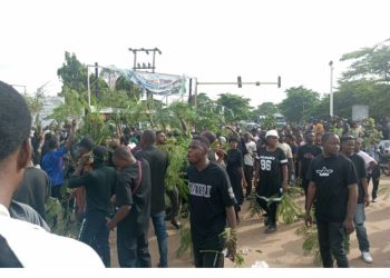 Youths Protest Over Insecurity in Benue State