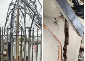 Landlord Injured as Telecom Mast Collapses on Home During Rainstorm in Ogun State