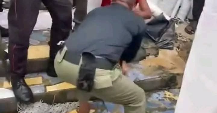 VIDEO: Suspect Caught Hiding in Bank Ceiling After Botched Overnight Robbery