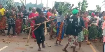 Benue: Women Protest Over Insecurity and Herdsmen Killings in Makurdi