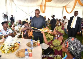 Peter Obi Clarifies Serving Food— Humility Is a Lifestyle, Not a Campaign Strategy