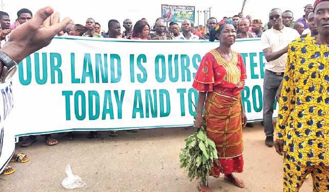 Ozoro Women Protest Over Rampant Farm Destruction by Herdsmen in Delta State