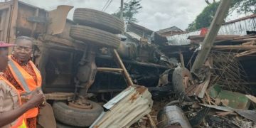 Trailer crash Anambra claims lives of mother and child in Anambra