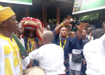 Why Male priest carries sacred calabash at 2025 Osun-Osogbo festival