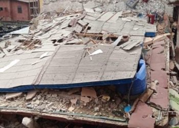 Six Rescued as Lagos Building Collapse