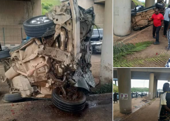 Mob Burns Three Touts in Abuja After Fatal Crash Kills Couple and Son