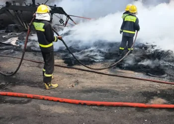 Millions Lost as Fire Razes Shops at Saki Garage, Ibadan